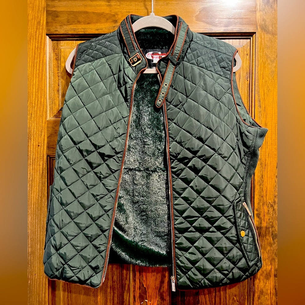 Green boutique style vest